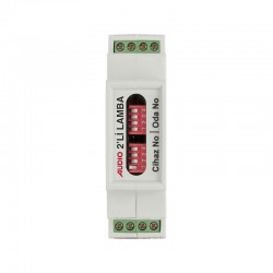 Audio 001802PT-B Akıllı Ev Sistemi Pano Tipi 2 li Lamba Modülü Audio 001802PT-B Akıllı Ev Sistemi Pano Tipi 2 li Lamba Modülü