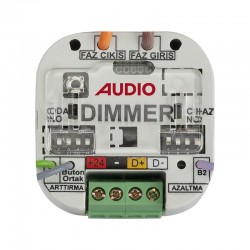 Audio 001804 Akıllı Ev Sistemi Dimmer Modülü Audio 001804 Akıllı Ev Sistemi Dimmer Modülü