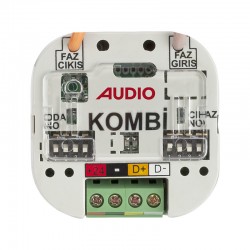 Audio 001807N Akıllı Ev Sistemi Anahtar Arkası Kombi Modülü Audio 001807N Akıllı Ev Sistemi Anahtar Arkası Kombi Modülü