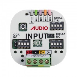 Audio 001809 Akıllı Ev Sistemi Anahtar Arkası Input Modülü Audio 001809 Akıllı Ev Sistemi Anahtar Arkası Input Modülü